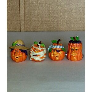 Vintage HALLOWEEN PUMPKIN LOT 1997 "By Shining Bright"‎